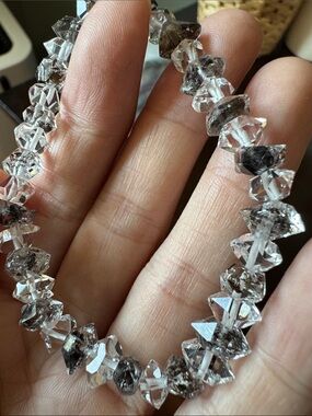 Herkimer Diamond Stretch Bracelet - Women Jewelry